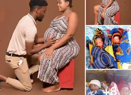 “My wife Delivered Twins Baby Boys 4:50am Early This Morning I Can’t Keep My Joy”, Man Celebrates As His Wife Deliver Twins After Several Miscarriages(Photos)