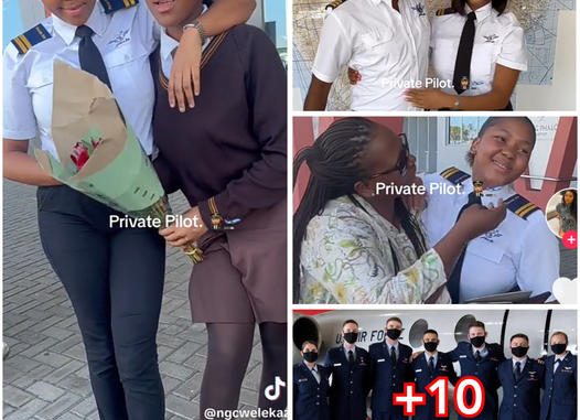 “First in My Family”: Lady Achieves Her Dream of Becoming a Pilot, Video of Graduation Goes Viral