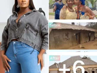 Chizzy Alichi revealed today that she has fulfilled her dream of building a home for her parents in their village (Photos)