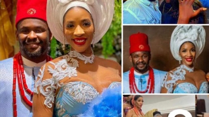 Congratulations… Nollywood Actor Zubby Michael Shares Lovely Photos Of His Traditional Marriage(Photos)