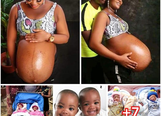 Nigerian Woman in tears After giving birth to Triplets After 20 Yrs of Marriage and 7 Miscarriages (Photos) congratulate them… congratulations