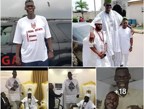 Remembering Late Afeez Agoro The Tallest Man in Nigeria: His Age, Height and other information about Him